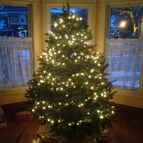 Home for the holidays.