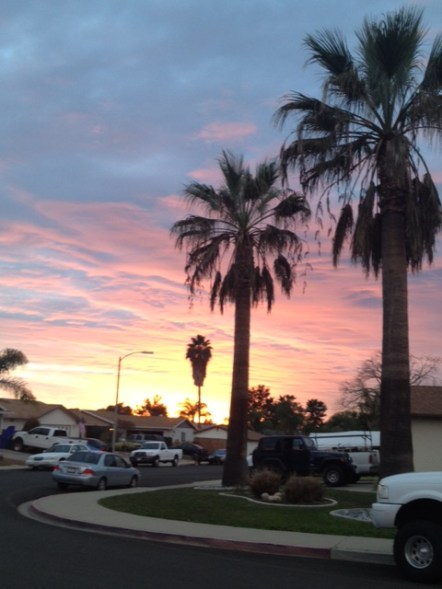 California sunsets.  They never get old.