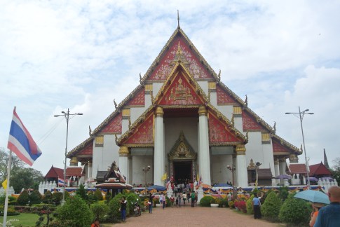 Temples of Ayutthaya.