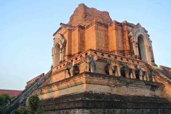 The beautiful temples all over Chiang Mai.