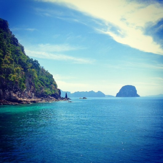 Koh Ruk's biggest attraction is the Emerald Cave.  The cave is made of limestone and cast an emerald color on the water.  