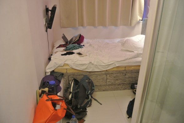 My back was against the wall.  Literally and figuratively. 